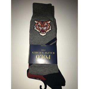POLO RALPH LAUREN Men's Tiger Crew Socks Heather